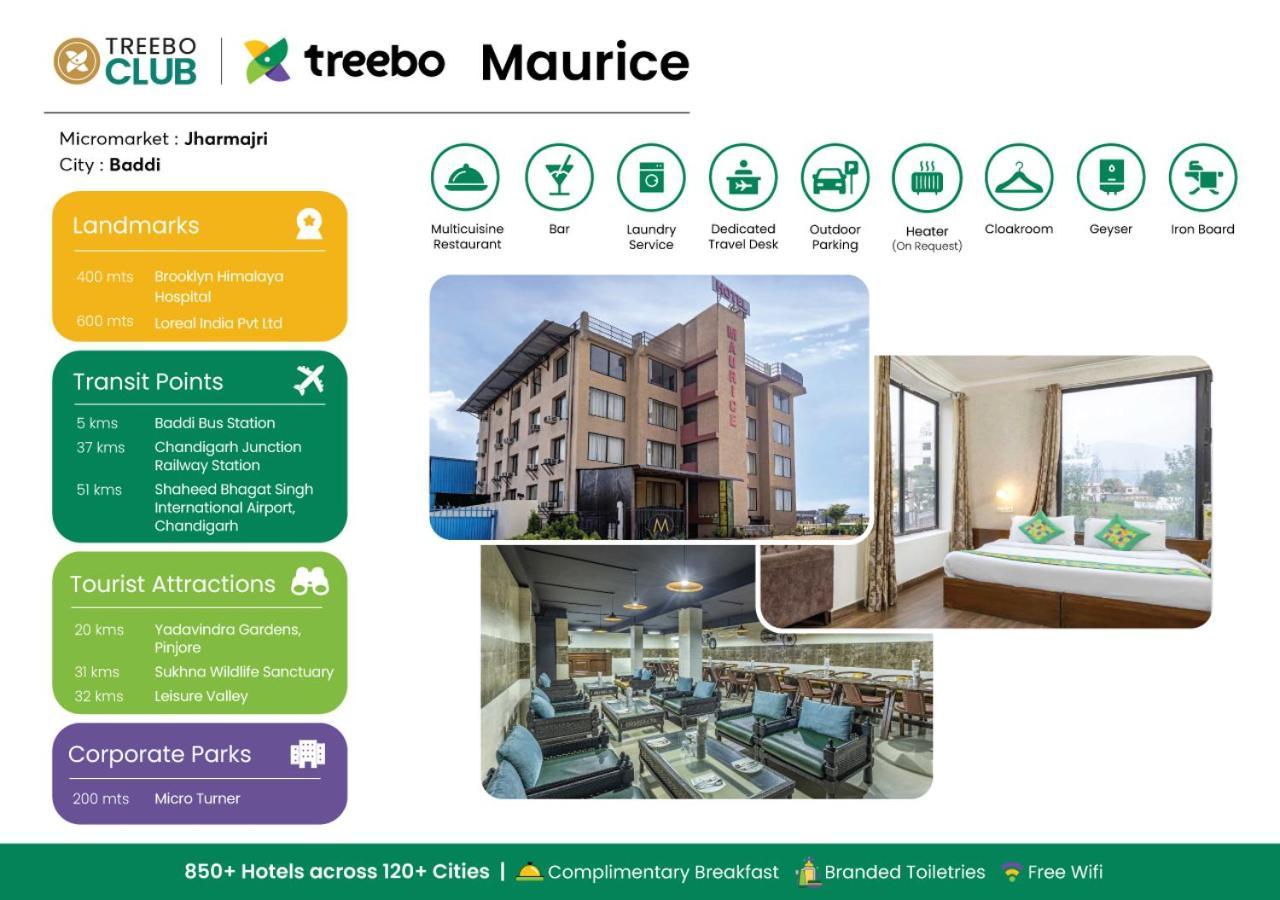 מלון Baddi Treebo Maurice מראה חיצוני תמונה